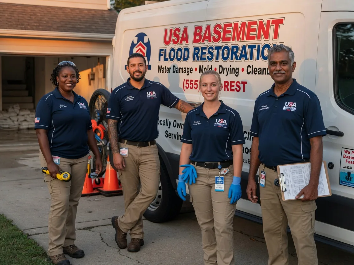 Basement Flood Cleanup company in Gans, OK