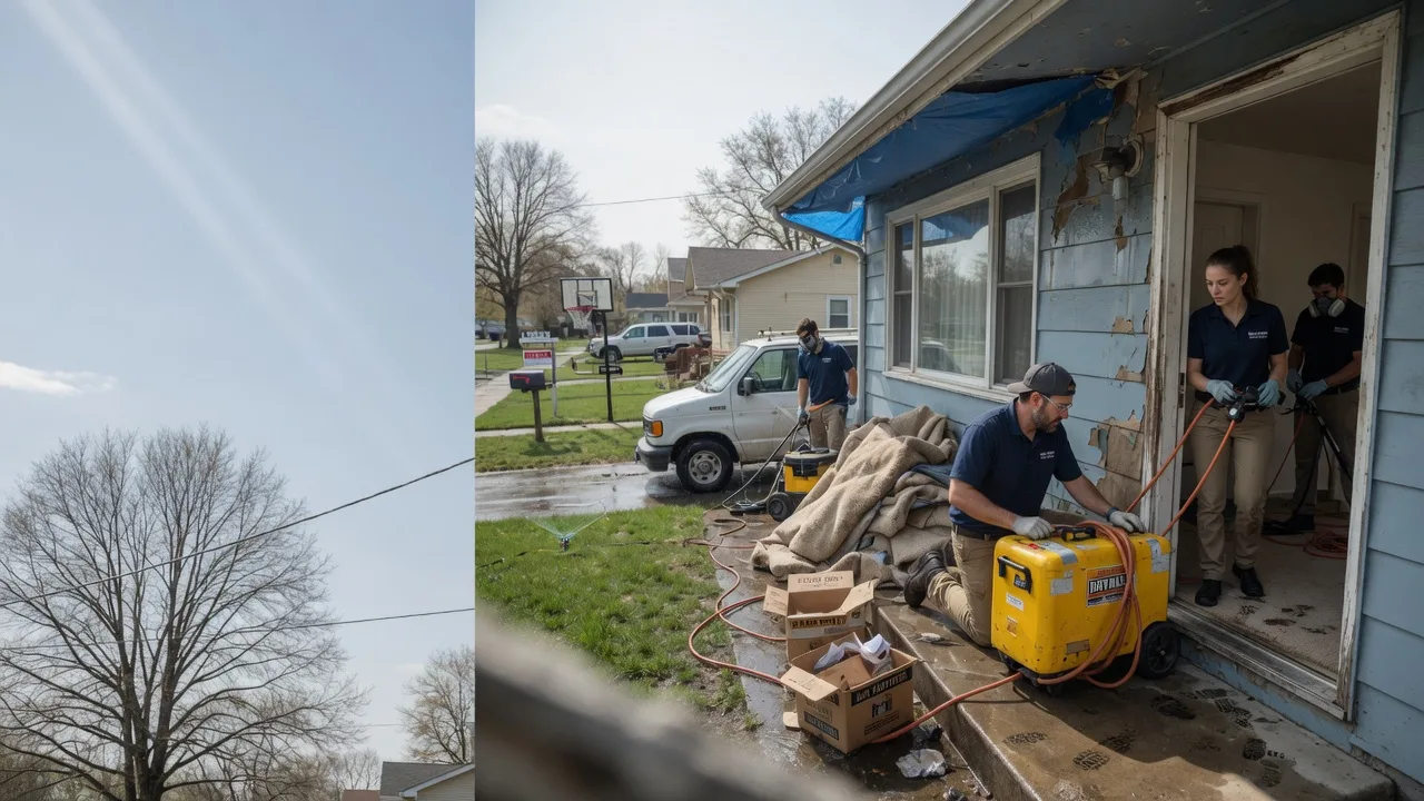 Basement Flood Cleanup in Gans, OK near me